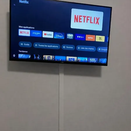 Oriel 2 Pers Wi-fi Netflix Pres Gare Apartament *